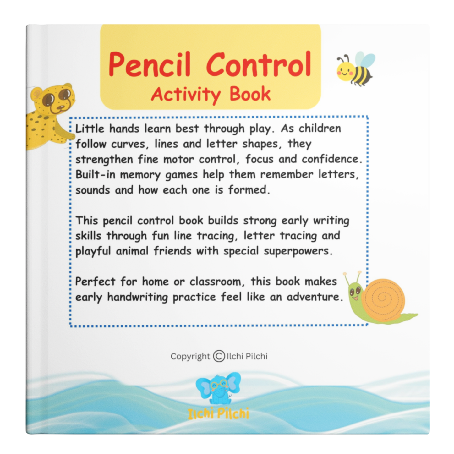 Pencil Control Activity Book