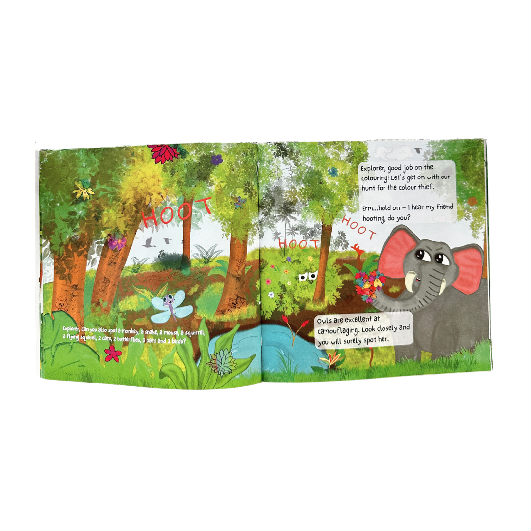 Jungle Explorer Activity Book for Kids | Interactive Story Adventure with Puzzles, Mazes & Creative Play