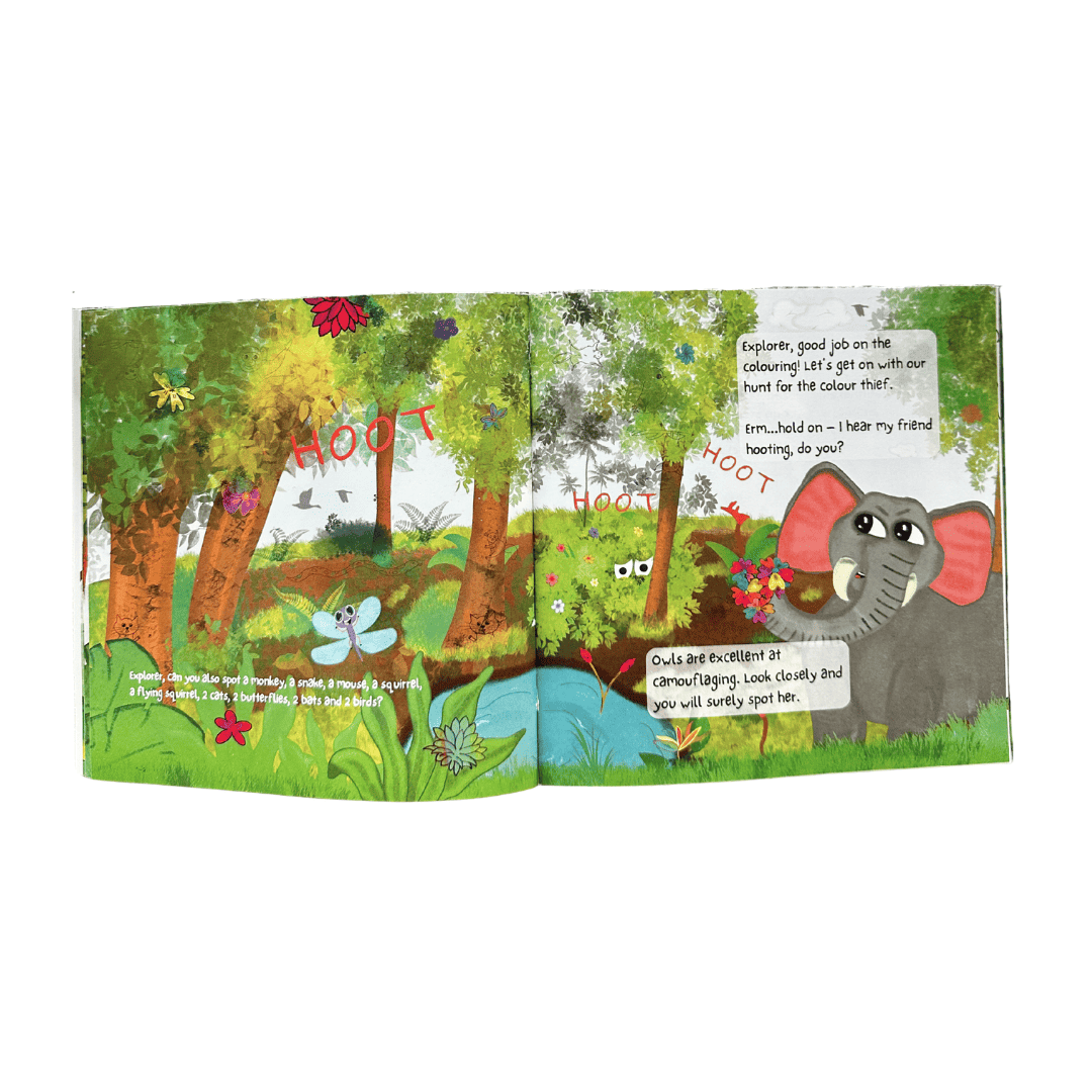 Jungle Explorer Activity Book for Kids | Interactive Story Adventure with Puzzles, Mazes & Creative Play