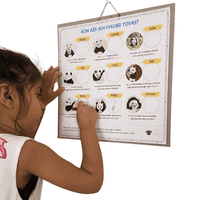 Feelings Chart for Kids | Reusable Emotional Learning Chart
