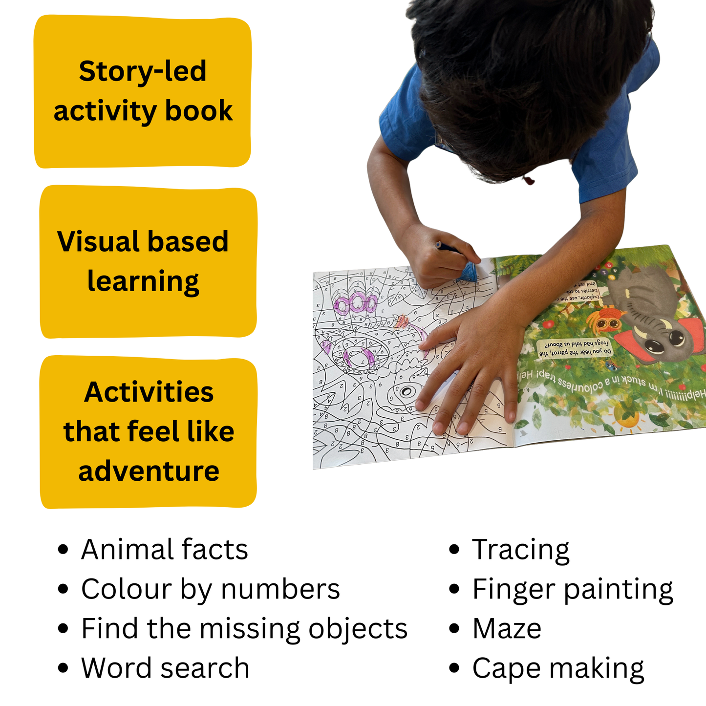 Wanted: Jungle Explorer – Interactive Story & Activity Book