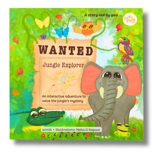 Wanted: Jungle Explorer – Interactive Story & Activity Book