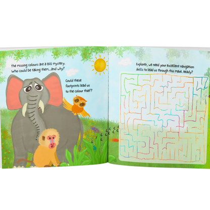 Wanted: Jungle Explorer – Interactive Story & Activity Book