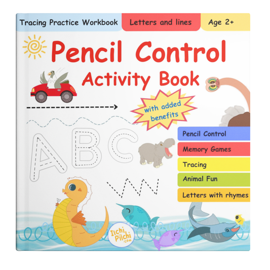 Pencil Control Activity Book