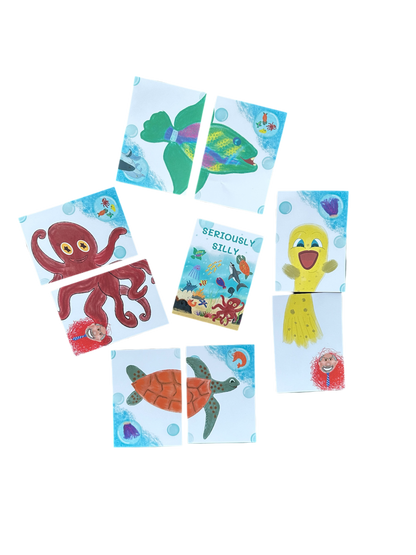 Seriously Silly Card Game for Kids (Ages 3–8) | 3-in-1 Interactive Family Game for Fun, Focus & Laughter