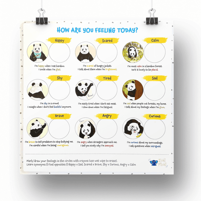 Feelings Chart (Panda)