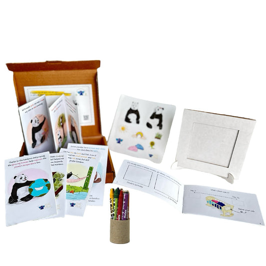 Crayons with Panda Activity Kit